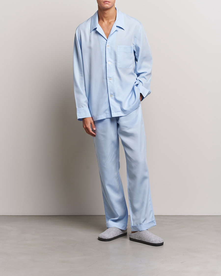 Herre | Pyjamaser og badekåper | CDLP | Pyjama Trousers Sky Blue