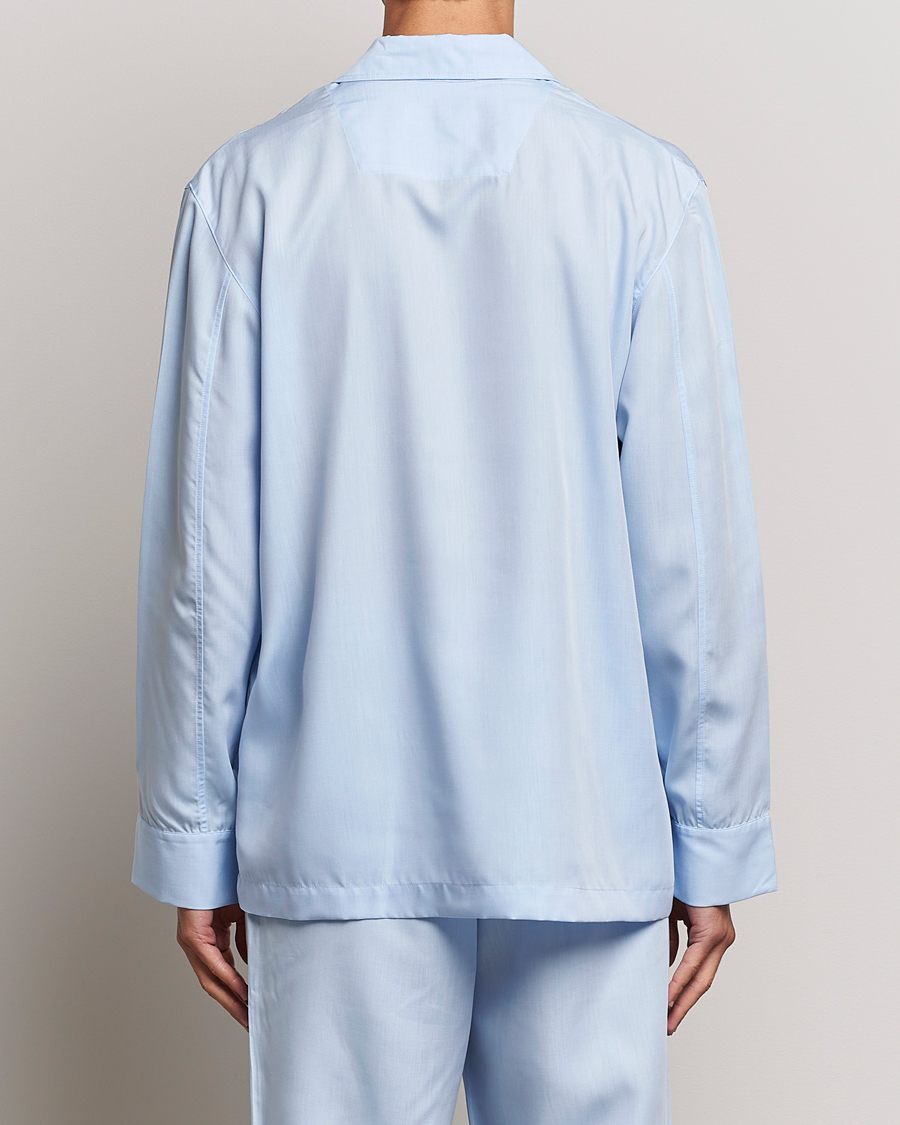 Herre | Pyjamaser og badekåper | CDLP | Long Sleeve Pyjama Shirt Sky Blue