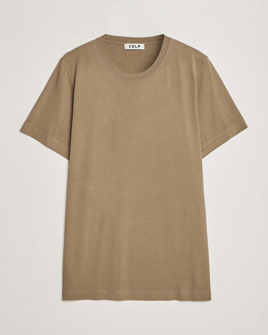 Herre | T-Shirts | CDLP | Crew Neck Tee Clay