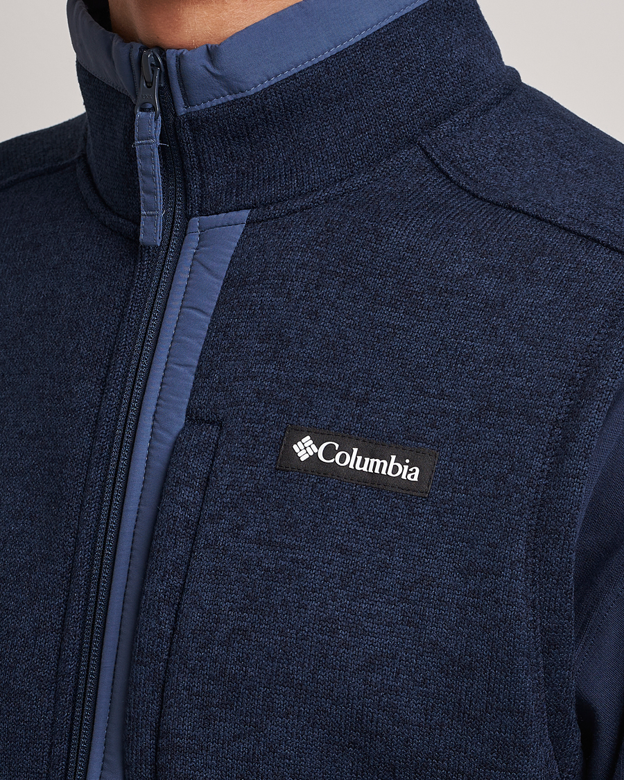 Herre | Gensere | Columbia | Sweater Weather Fleece Vest Navy Heather
