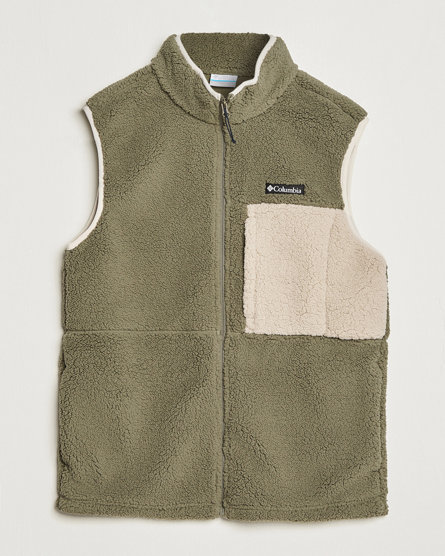 Herre | Gensere | Columbia | Mountainside Heavyweight Fleece Vest Stone Green