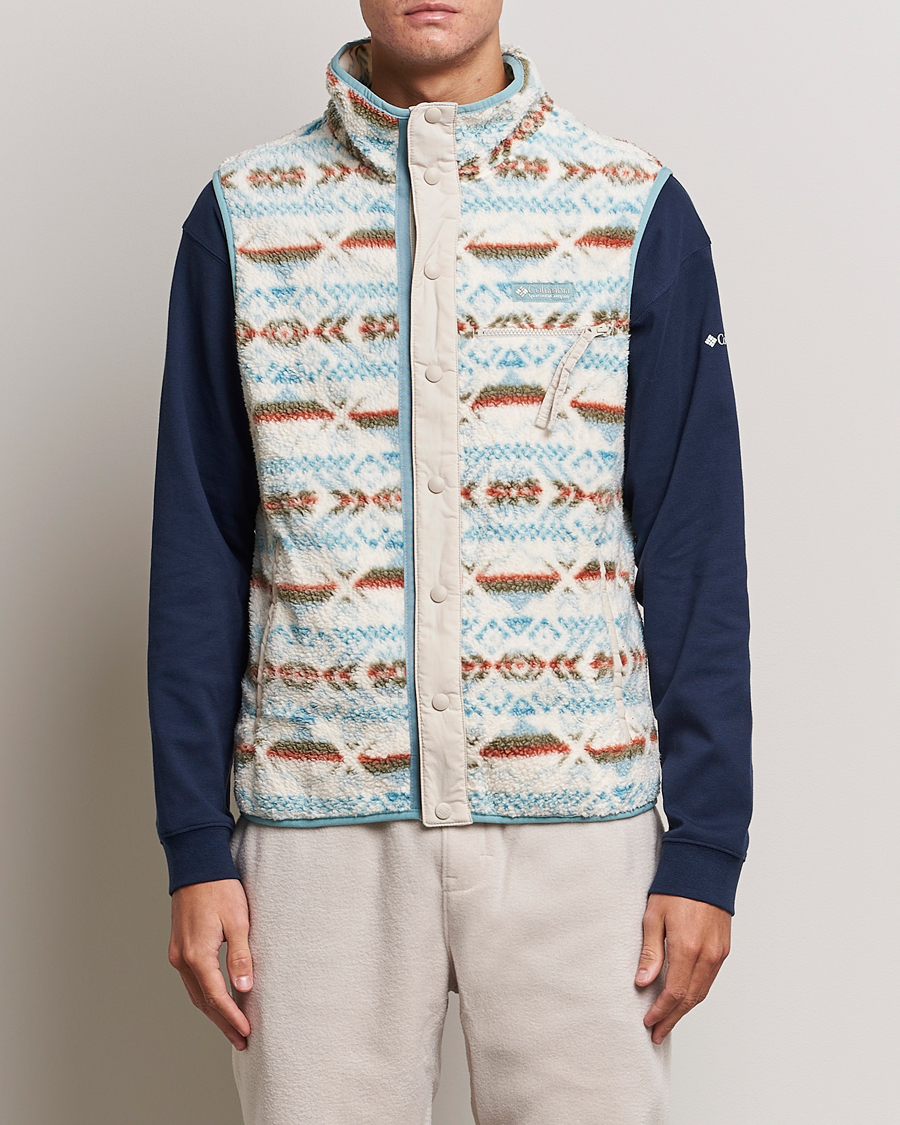 Herre | Fleecegensere | Columbia | Helvetia Fleece Vest Stone Blue