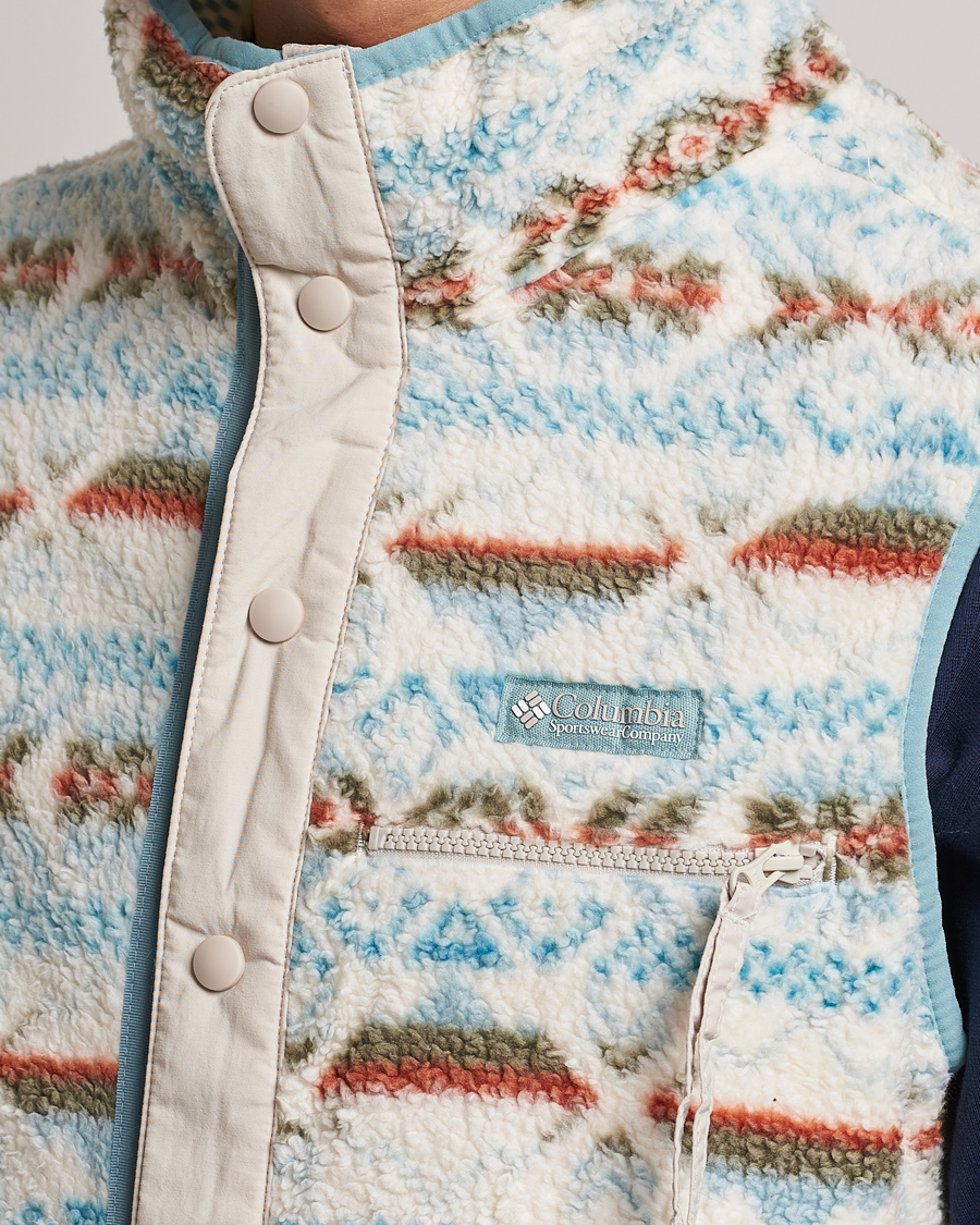 Herre | Gensere | Columbia | Helvetia Fleece Vest Stone Blue
