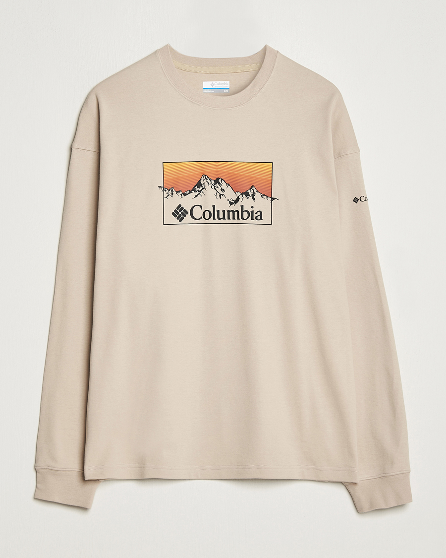 Herre | Columbia | Columbia | Duxbery Relaxed Long Sleeve T-Shirt Ancient Fossil