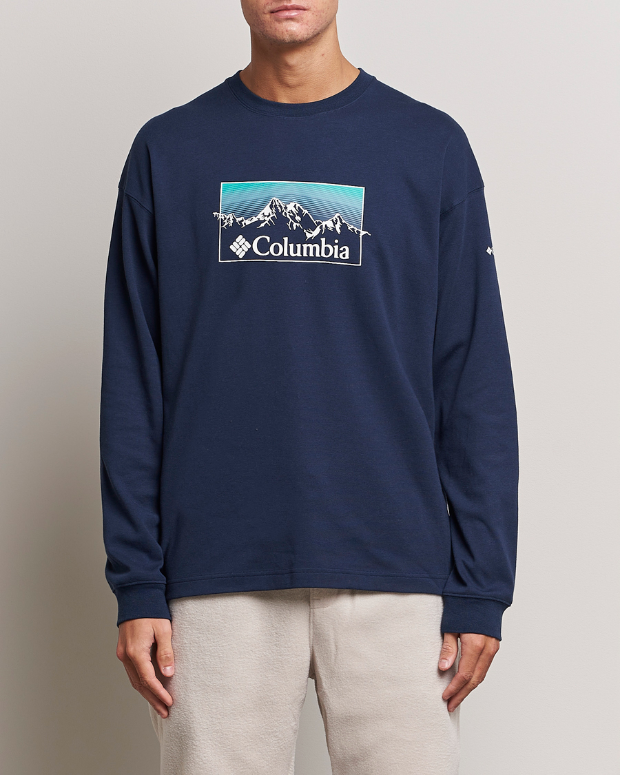 Herre |  | Columbia | Duxbery Relaxed Long Sleeve T-Shirt Collegiate Navy