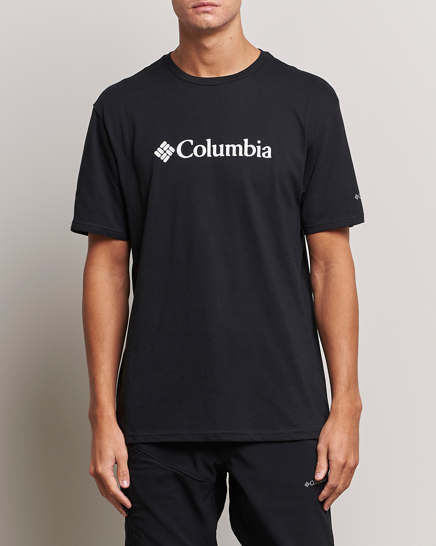 Herre |  | Columbia | Organic Cotton Basic Logo T-Shirt Black