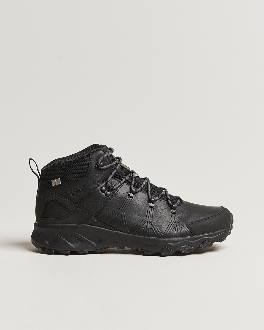 Herre | Columbia Peakfreak II Mid Outdry Leather Sneaker Black | Columbia | Peakfreak II Mid Outdry Leather Sneaker Black