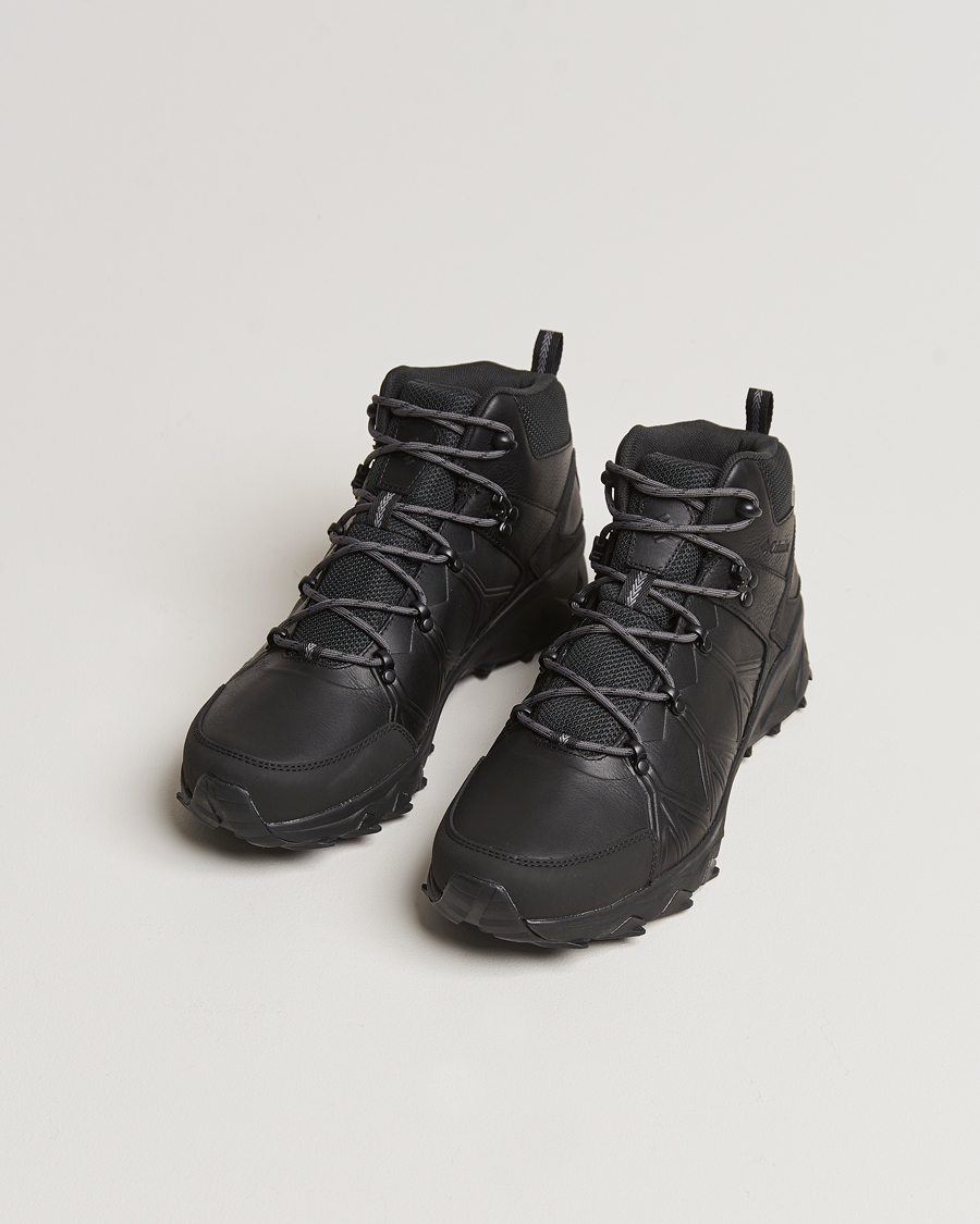 Herre | | Columbia | Peakfreak II Mid Outdry Leather Sneaker Black