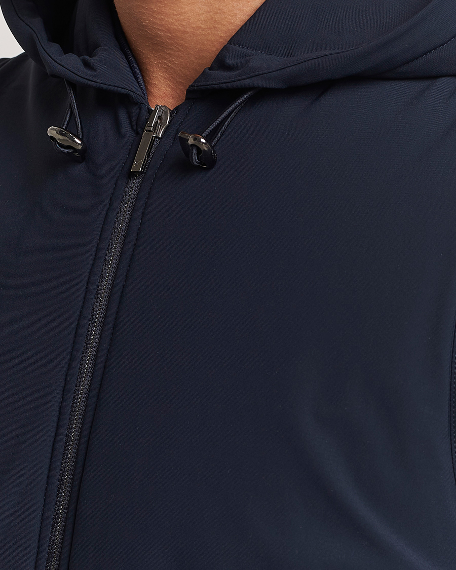 Herre | Jakker | Stenströms | Active Jersey Leisure Hood Vest Navy