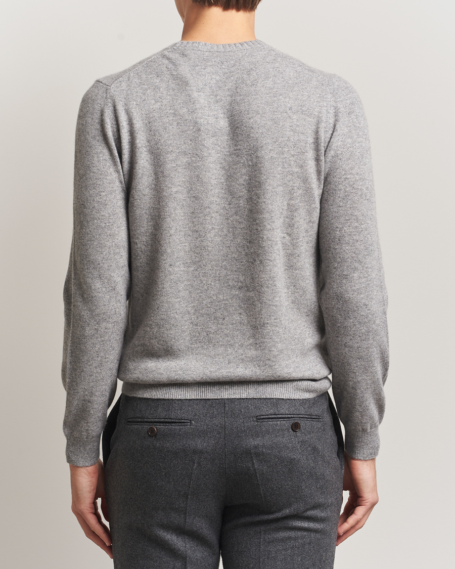 Herre | Gensere | Stenströms | Cashmere Crewneck Grey