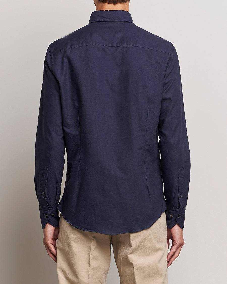 Herre | Skjorter | Stenströms | Slimline Oxford Shirt Navy