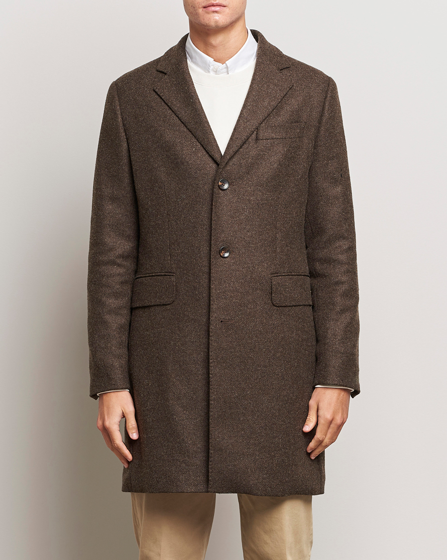 Herre |  | Morris | Wool Coat Brown