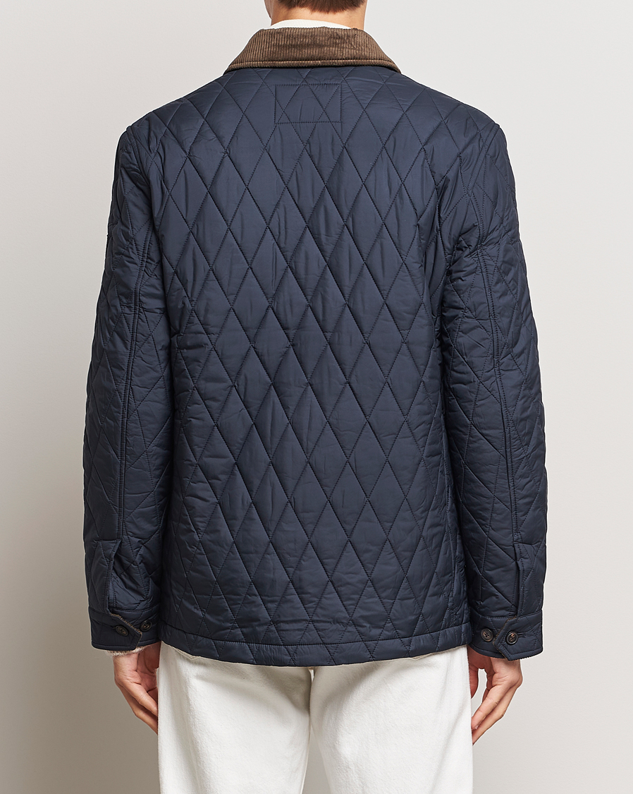 Herre | Jakker | Morris | Thornhill Quilted Jacket Navy