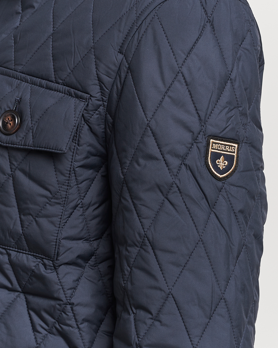 Herre | Jakker | Morris | Thornhill Quilted Jacket Navy