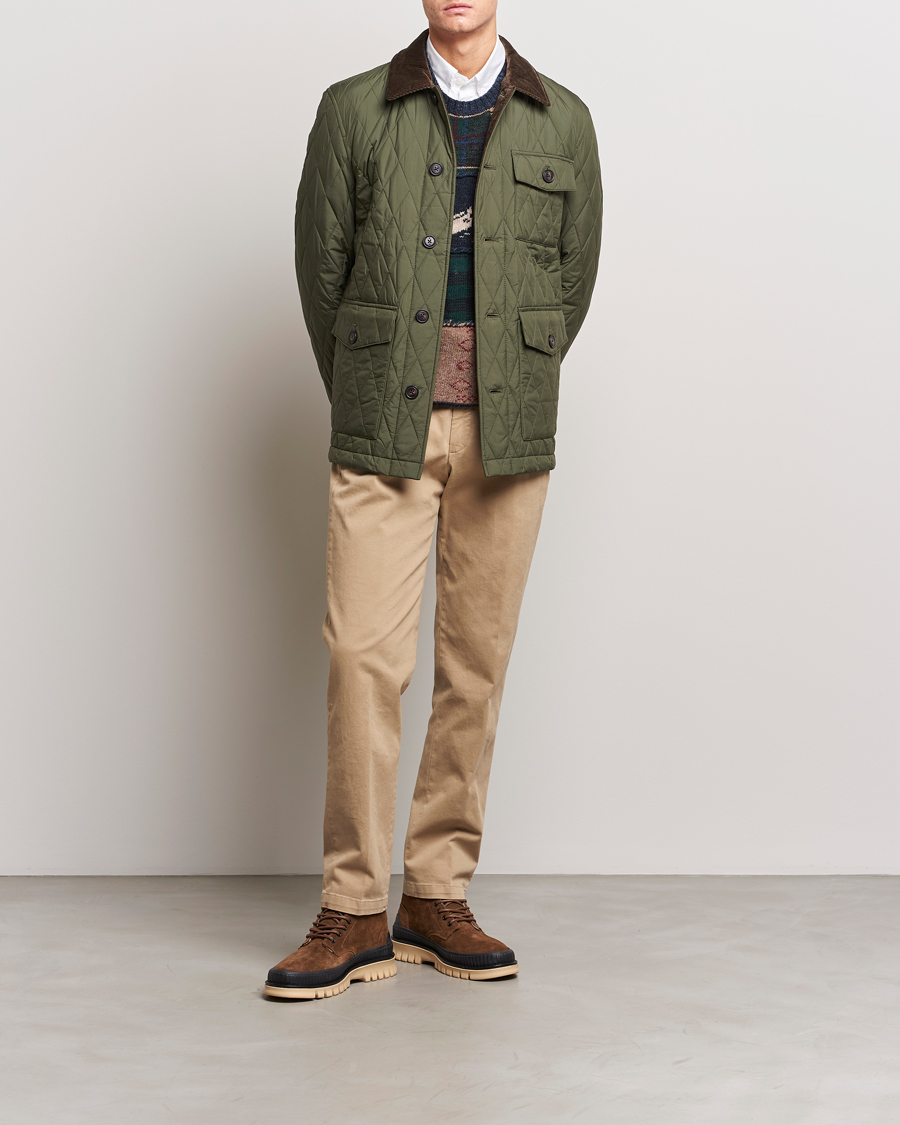Herre | Jakker | Morris | Thornhill Quilted Jacket Olive