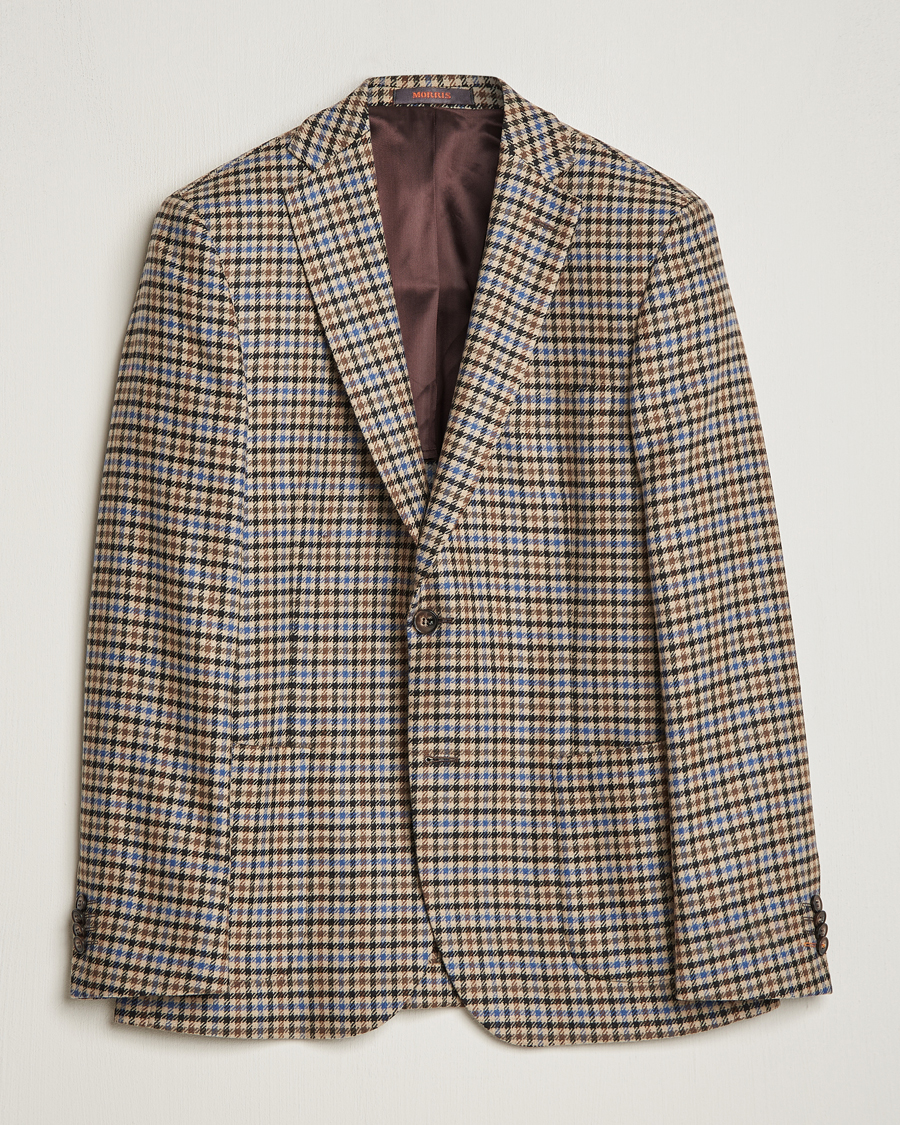 Herre | | Morris | Archie Check Blazer Khaki