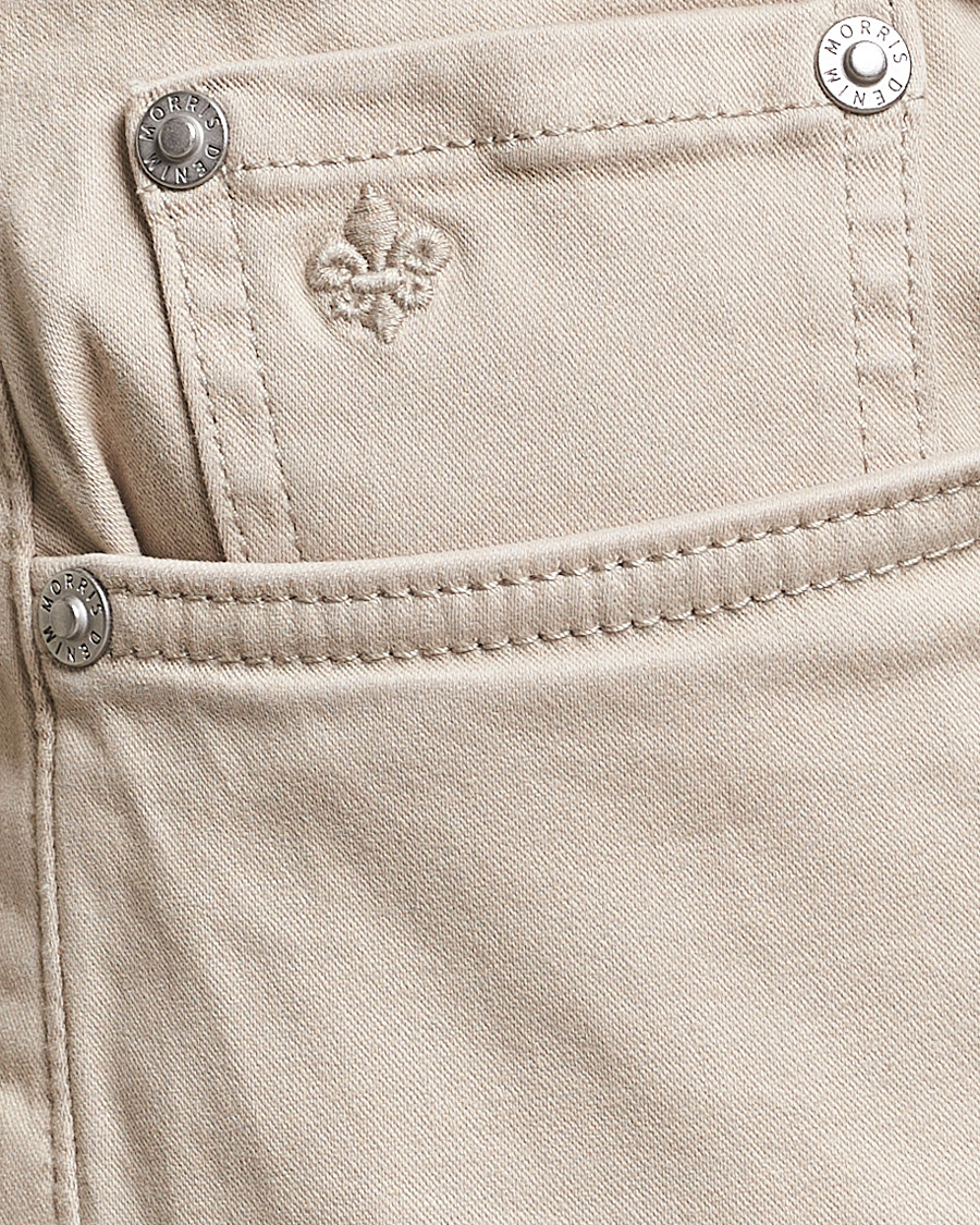Herre | Bukser | Morris | James Brushed 5-Pocket Pant Khaki
