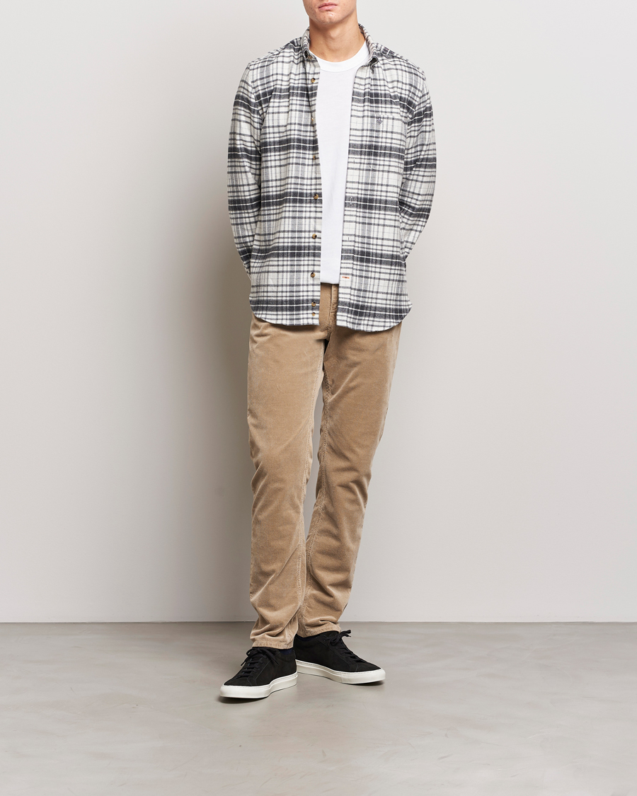 Herre | Bukser | Morris | James Corduroy 5-Pocket Pant Camel