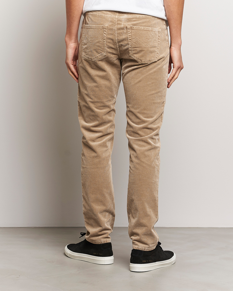 Herre | Bukser | Morris | James Corduroy 5-Pocket Pant Camel