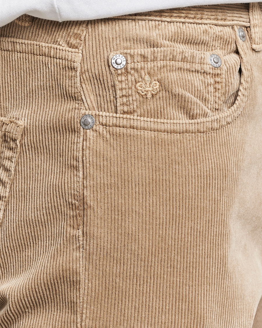 Herre | Bukser | Morris | James Corduroy 5-Pocket Pant Camel