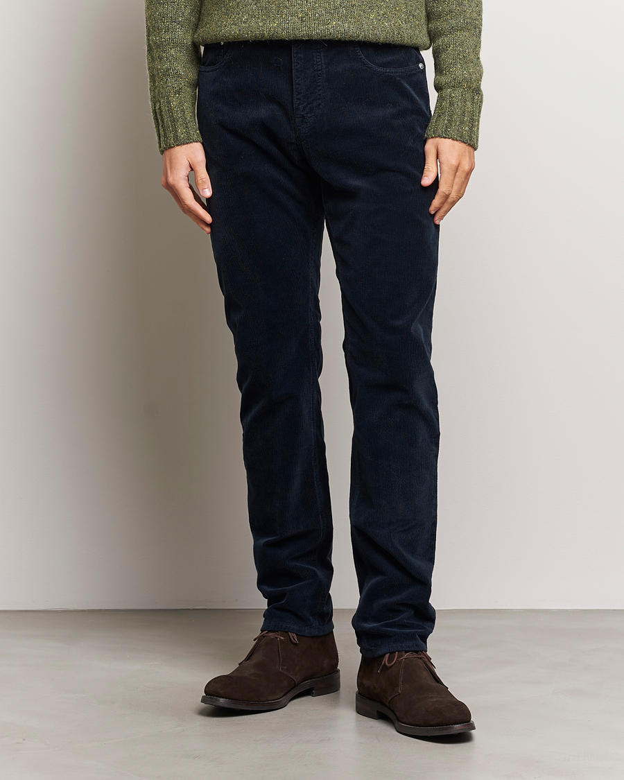 Herre | 40% salg | Morris | James Corduroy 5-Pocket Pant Navy