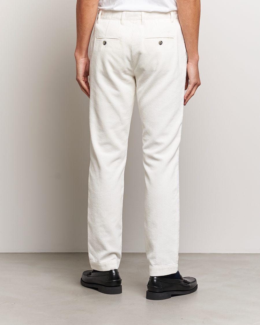 Herre | Bukser | Morris | Jeffrey Corduroy Chinos Off White