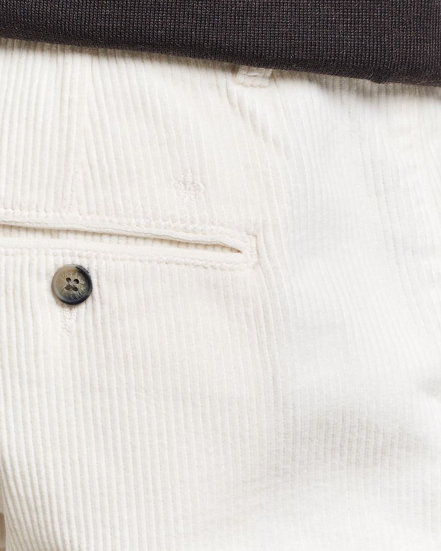 Herre | Bukser | Morris | Jeffrey Corduroy Chinos Off White