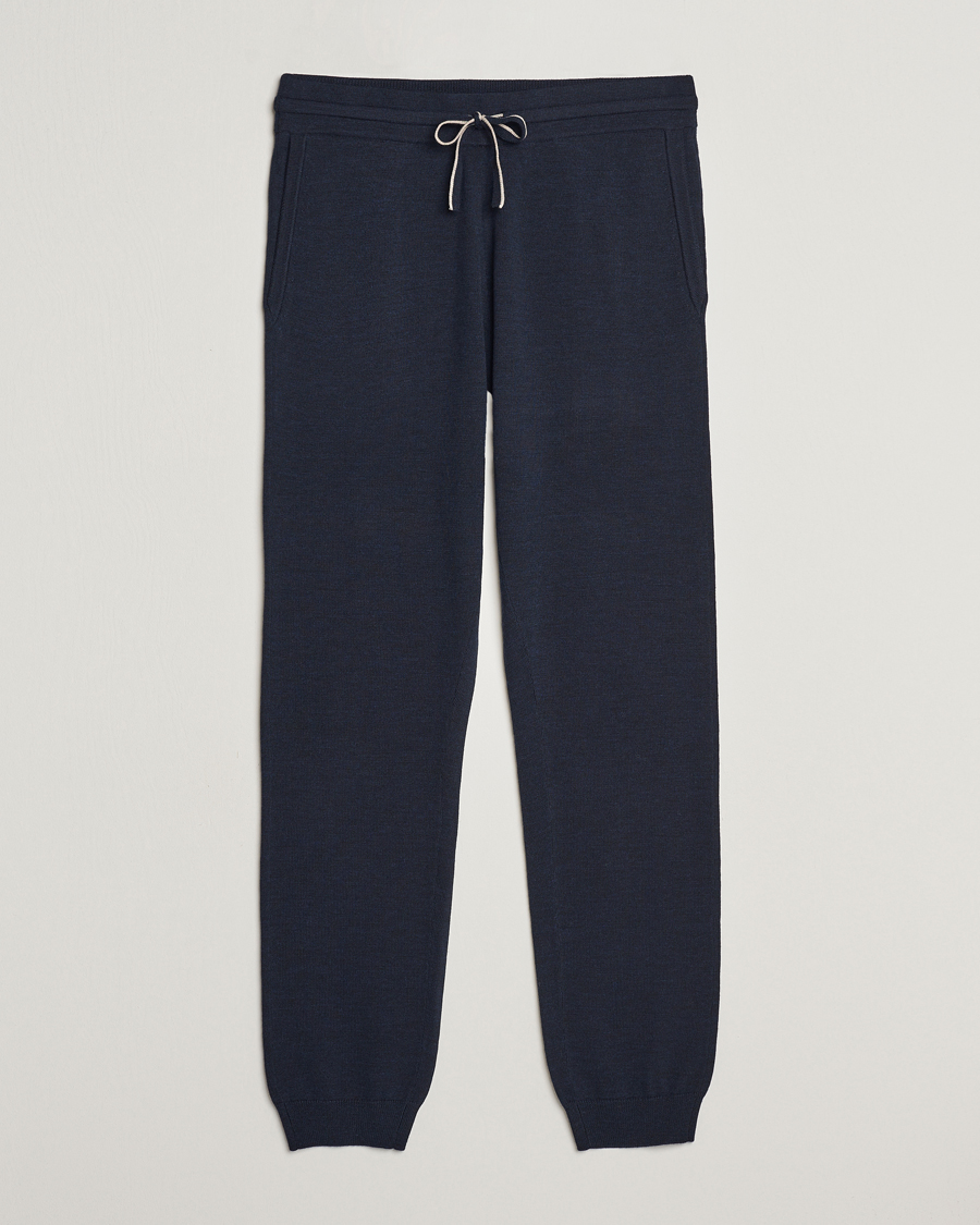 Herre | Bukser | Morris | Merino Pants Navy
