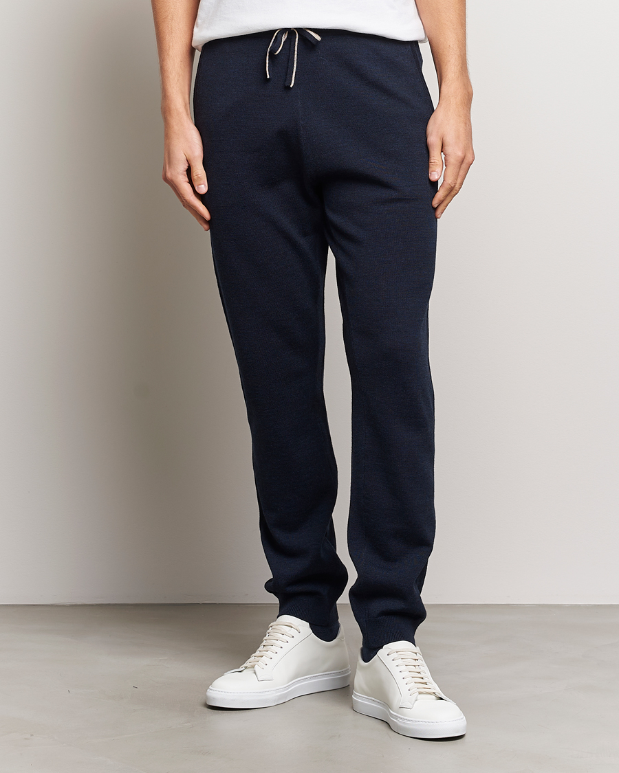 Herre | Bukser | Morris | Merino Pants Navy