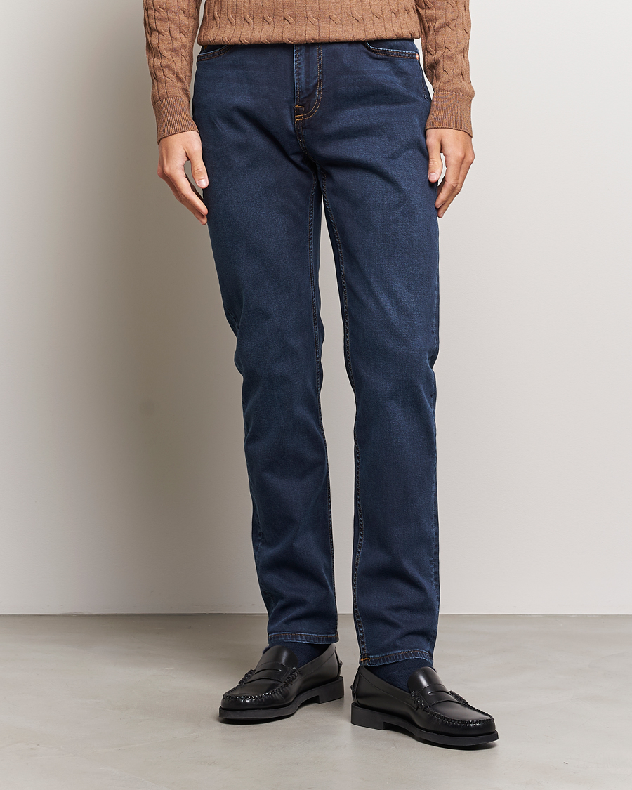 Herre | Avdelinger | Morris | James Satin Jeans One Year Wash