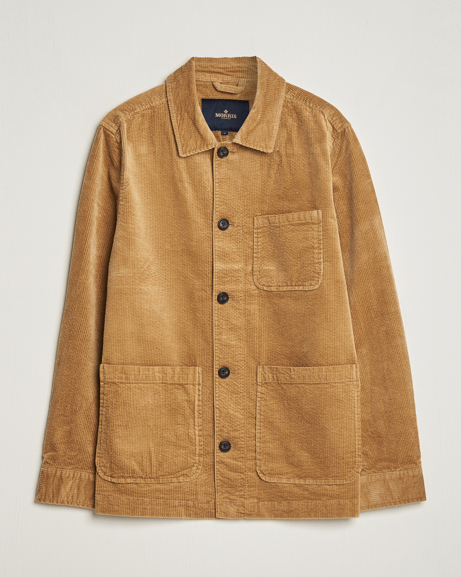 Herre | Skjorter | Morris | Pennon Shirt Jacket Camel