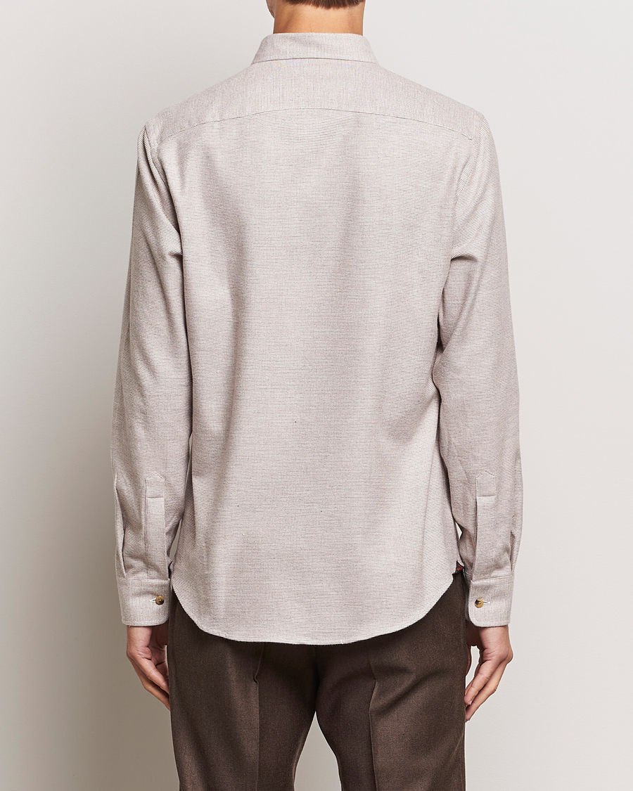 Herre | Skjorter | Morris | Flanell Check Shirt Khaki