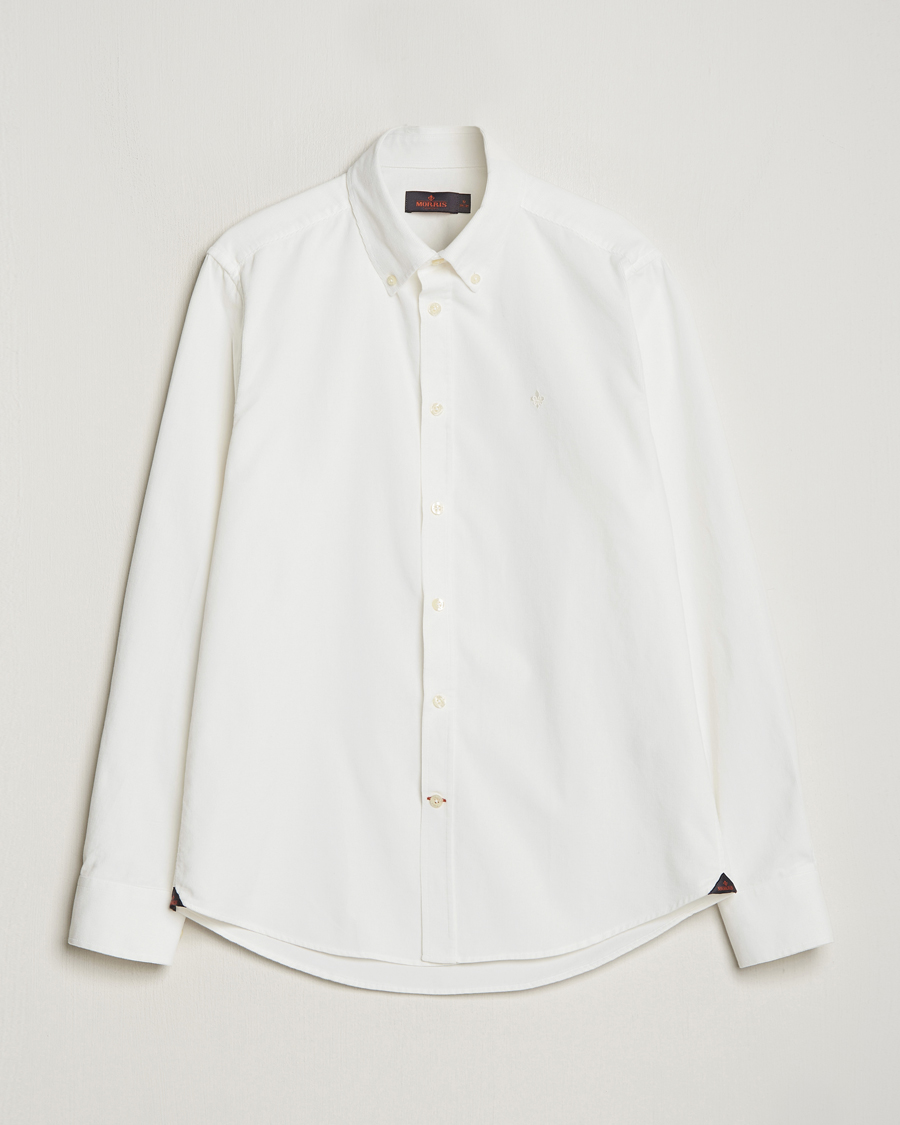 Herre | Skjorter | Morris | Douglas Corduroy Shirt Off White
