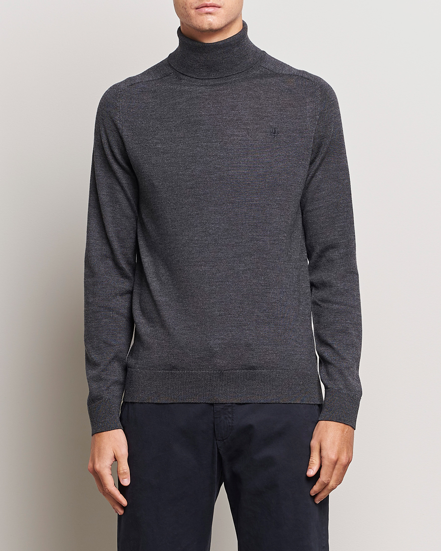 Herre | Morris | Morris | Merino Rollneck Grey Melange