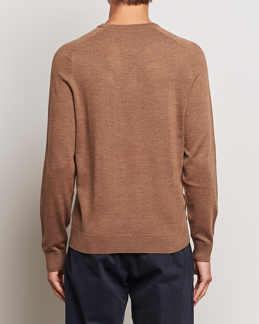 Herre | Gensere | Morris | Merino Crew Neck Pullover Camel