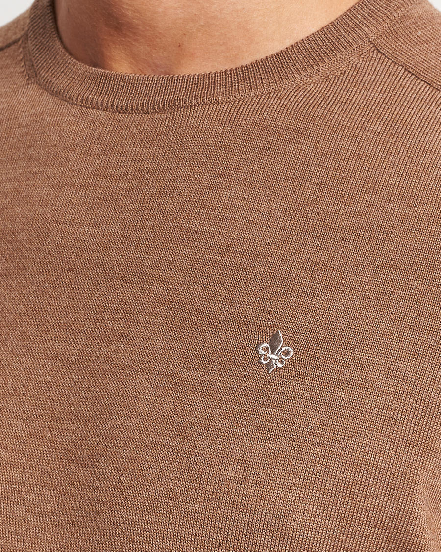 Herre | Gensere | Morris | Merino Crew Neck Pullover Camel