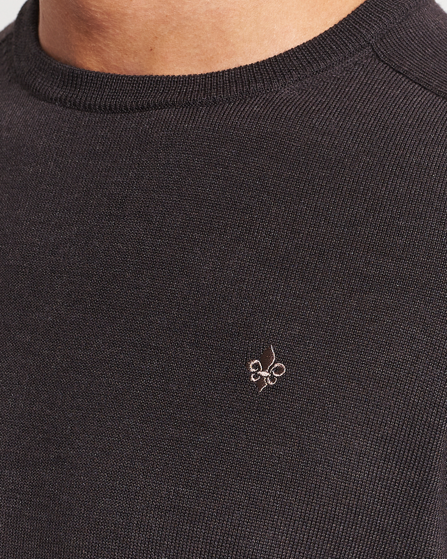 Herre | Gensere | Morris | Merino Crew Neck Pullover Brown