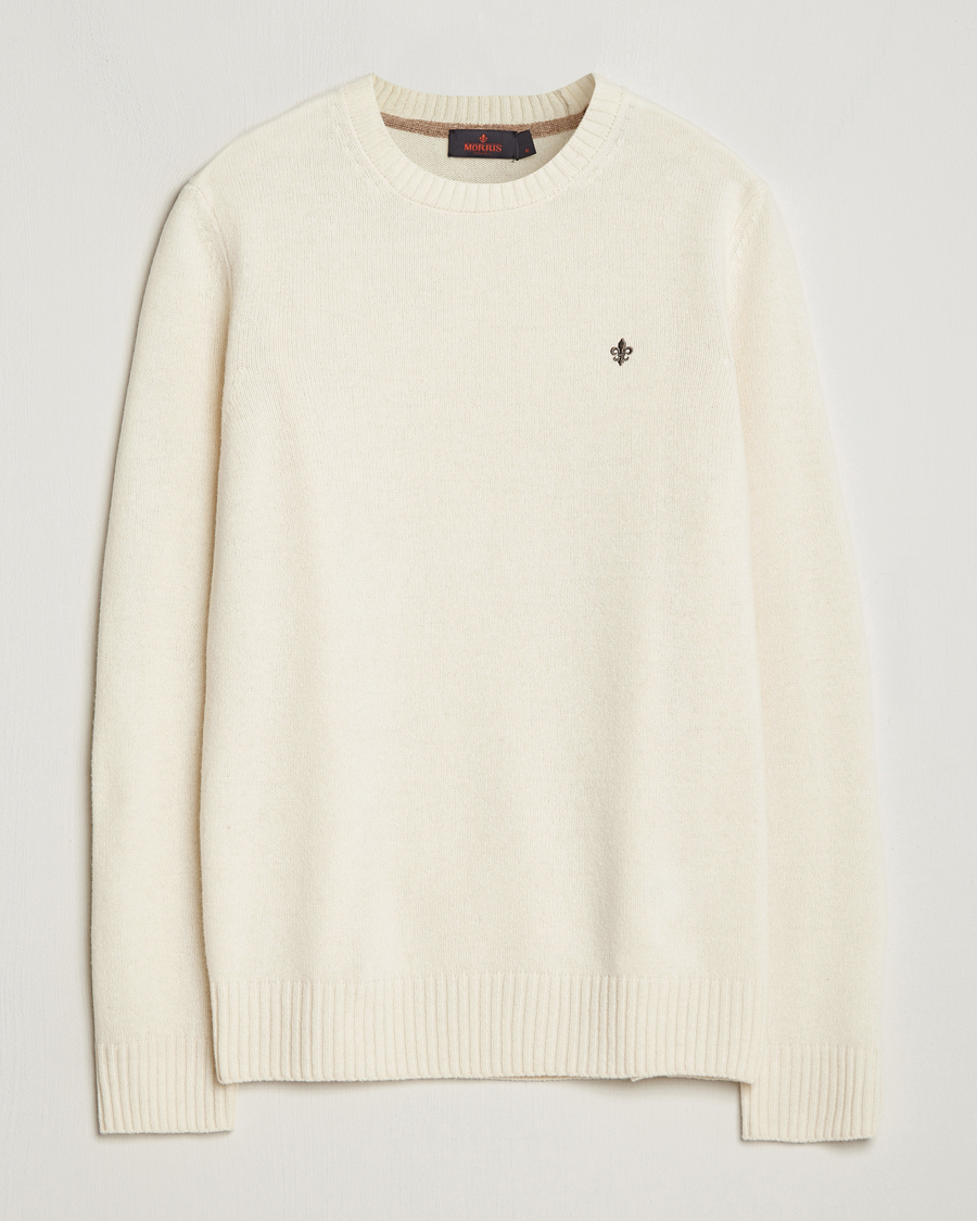 Herre | Gensere | Morris | Newton Crew Neck Off White