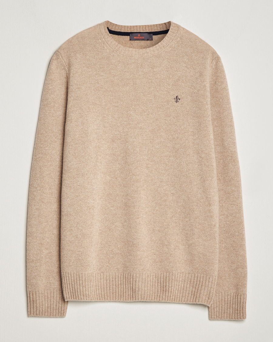 Herre | | Morris | Newton Crew Neck Khaki