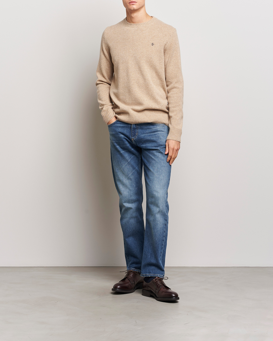 Herre | Gensere | Morris | Newton Crew Neck Khaki