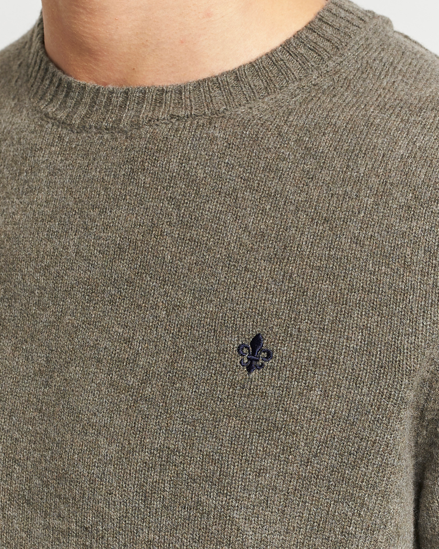 Herre | Gensere | Morris | Newton Crew Neck Olive