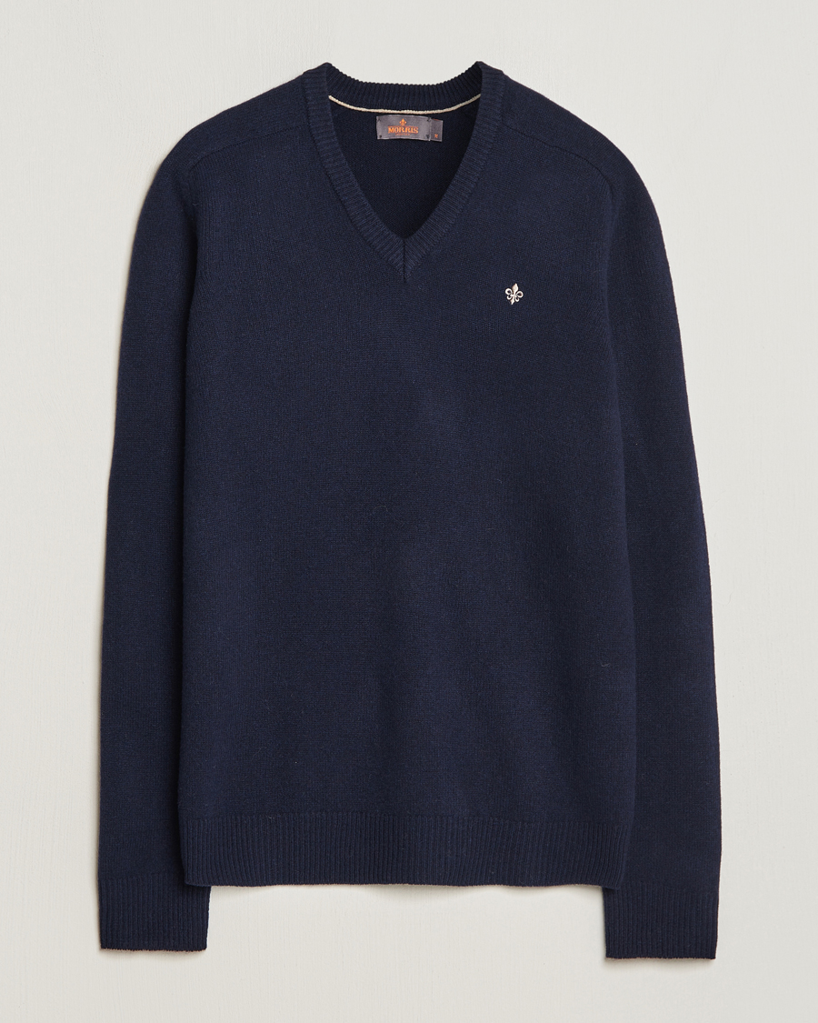 Herre | Gensere | Morris | Newton V-neck Navy