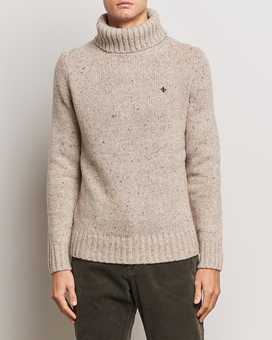 Herre | Gensere | Morris | Graham Knitted Rollneck Off White