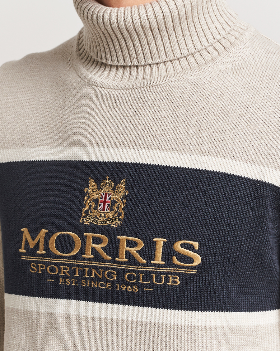 Herre | Gensere | Morris | Trevor Logo Rollneck Khaki