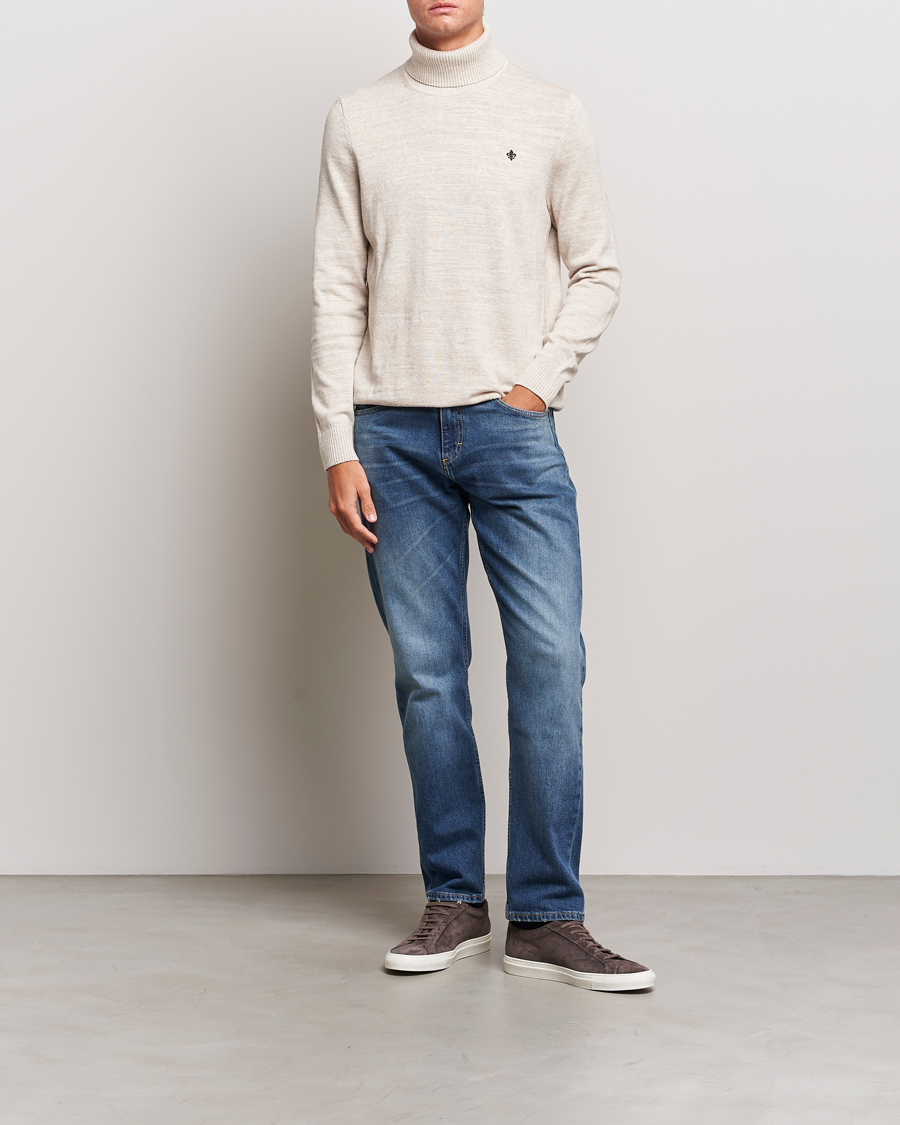 Herre | Gensere | Morris | Randal Heavy Cotton Rollneck Khaki