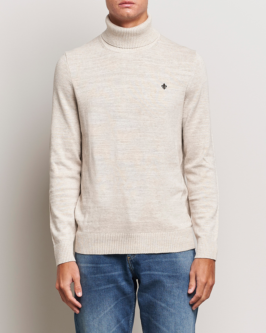 Herre | | Morris | Randal Heavy Cotton Rollneck Khaki