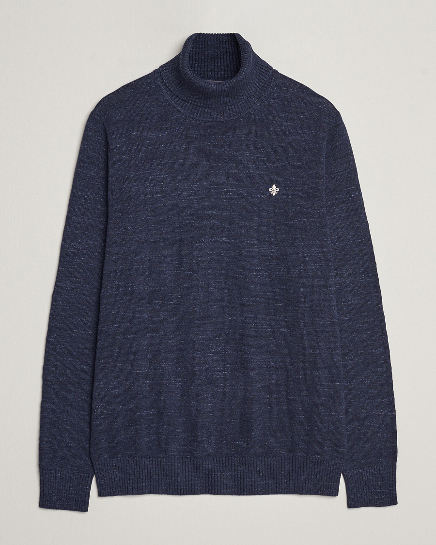 Herre | Gensere | Morris | Randal Heavy Cotton Rollneck Navy