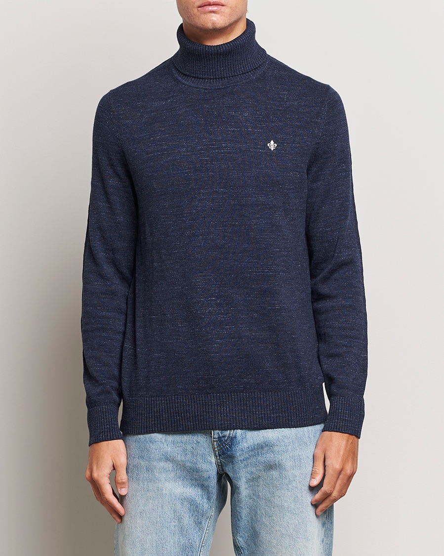 Herre | Gensere | Morris | Randal Heavy Cotton Rollneck Navy