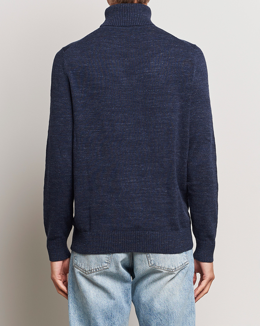 Herre | Gensere | Morris | Randal Heavy Cotton Rollneck Navy