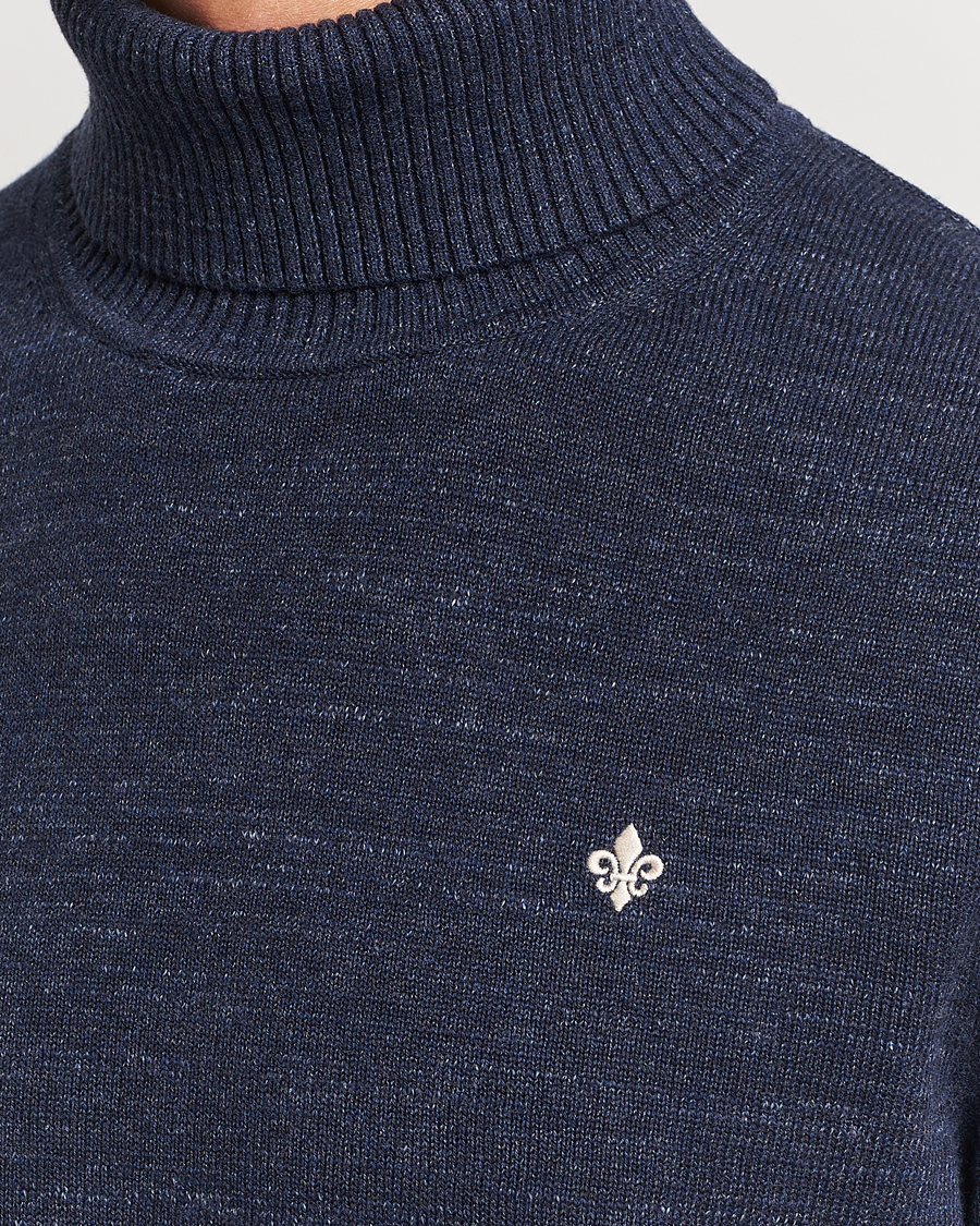 Herre | Gensere | Morris | Randal Heavy Cotton Rollneck Navy